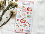 Furukawa x Hamtaro Sheet of Stickers / Sweets