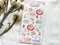 Furukawa x Hamtaro Sheet of Stickers / Sweets