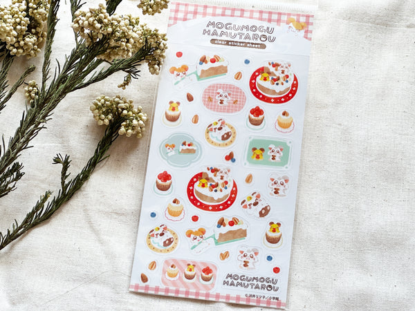 Furukawa x Hamtaro Sheet of Stickers / Sweets
