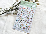 Daily Event Schedule Sheet of Stickers / Long-tailed Tit