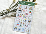 Annual Event Schedule Sheet of Stickers / Long-tailed Tit