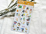 Annual Event Schedule Sheet of Stickers / Shibainu