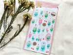 Furukawa Sheet of Stickers - Seal Cream