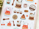 Furukawa Sheet of Stickers - Kitty Cream