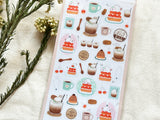 Furukawa Sheet of Stickers - Kitty Cream