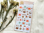 Furukawa Sheet of Stickers - Kitty Cream
