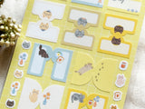 Index Tab Stickers / Cats