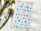 Petit Sheet of Stickers / Mizutama