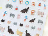 Petit Sheet of Stickers / Cats