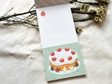 Mariko Fukuoka Memo Pad / Writing Paper - Sweets