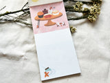 Mariko Fukuoka Memo Pad / Writing Paper - Sweets