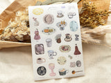 Pion Sheet of Stickers / Pottery