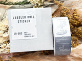 YOHAKU Label Stickers / LR-003 Document  (ドキュメント)