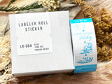YOHAKU Label Stickers / LR-004 Message  (メッセージ)