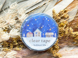 Clear Tape with Foil Stamping / Night Town