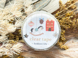 Clear Tape with Foil Stamping / Ornament