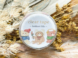 Clear Tape with Foil Stamping / Bear
