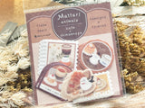 Cozy Daytime Flake Sticker Set / Long-tailed Tit