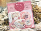 Cozy Daytime Flake Sticker Set / Kitten