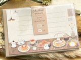 Cozy Daytime Mini Letter Set / Long-tailed Tit
