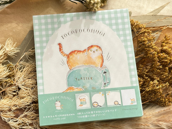 Furukawa x Tocorocomugi Memo Pad / Morning