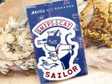 ob1toy "Fantasy Retro Shopping Street" big sticker / Ship's Cat
