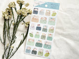 Cozy Nighttime Sticker Set / Flying Squirrel