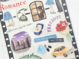 "Cinematic" Sheet of Stickers / Love Stories