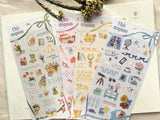 "Chic Mignon" Sheet of Stickers / Gardening