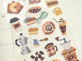 "Quilt Atelier" Sheet of Stickers / A relaxing time