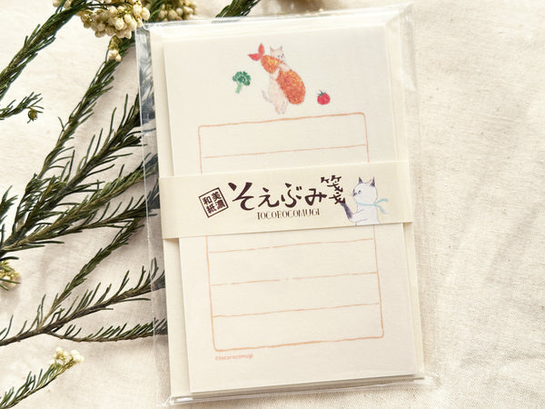 Furukawa x Tocorocomugi Mini Letter Set / Picnic