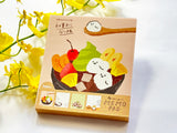 Furukawa Mino Paper 4 Designs Memo Pad - Sweets Animal Workshop