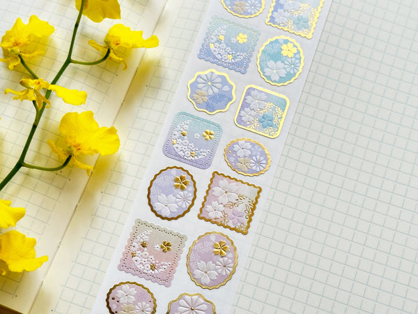 Sheet of Sticker - Flower
