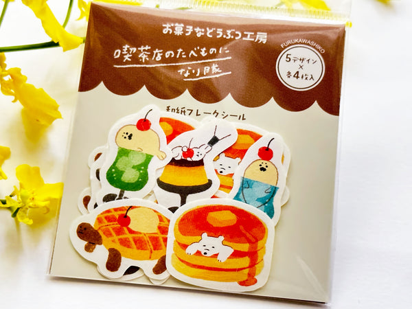Furukawa Mino Paper Stickers / Seal Coffee Shop