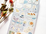 Q-Lia "aimer life" Sheet of Stickers - Puppy