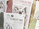 Q-Lia CHOUME Flake Stickers / Seal bits - Crocus