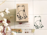 Nonnlala Original Rubber Stamp - Polar Bear's Buttocks