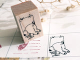 Nonnlala Original Rubber Stamp - Polar Bear's Buttocks