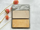 Die-Cut Botanical Kraft Paper Sticky Notes - Spring Fields