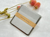 Botanical Glassine Paper Sticky Notes - Wild Flowers Frame