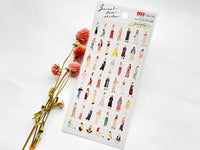 Koselig Sheet of Stickers - People