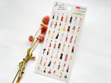 Koselig Sheet of Stickers - People
