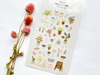 Suatelier Sheet of Sticker / Flower Cafe