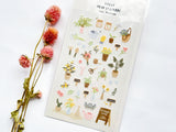 Suatelier Sheet of Sticker / Flower Cafe
