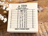 Nonnlala Original Ticket Stamp - Dreams Come True List Ticket