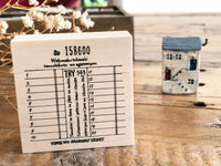 Nonnlala Original Ticket Stamp - Dreams Come True List Ticket