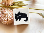 Kubominoki Original Rubber Stamp - Cat