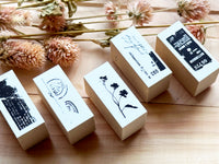YOHAKU Original Stamp / S-082 Ticket