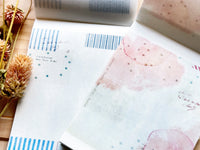 YOHAKU x CHECK&STRIPE Notepad / YC-020 Winter Stars (フユノホシ)