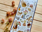 "Snug" Sheet of Stickers / Flower